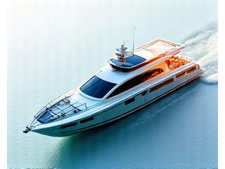 A secure payment icon superimposed over a stylized blueprint of marine equipment, representing reliable transactions and guaranteed performance.